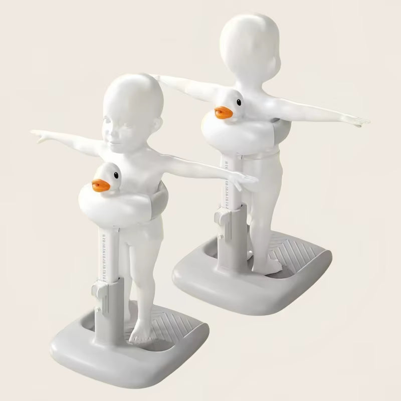 Baby Standing Bath Table Adjustable Height Folding Children'S Bath Device Bath Stand Non-Slip Children'S Bath Stand for Home Use